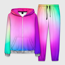 Костюм мужской Colorful gradient, цвет: 3D-меланж