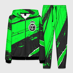 Костюм мужской Real Madrid sport green, цвет: 3D-черный