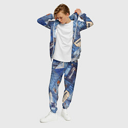 Костюм мужской Vanguard jeans patchwork - ai art, цвет: 3D-меланж — фото 2