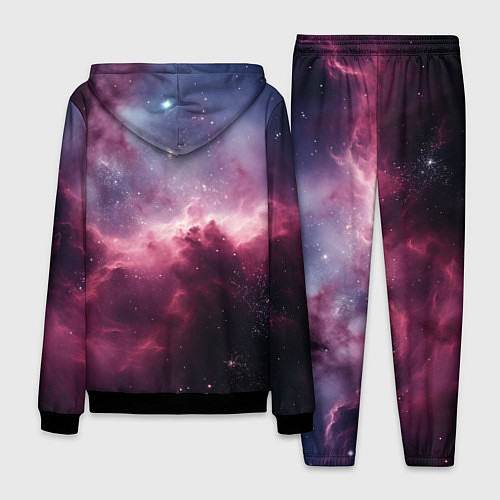 Мужской костюм Абстрактный космос фантастика / 3D-Черный – фото 2