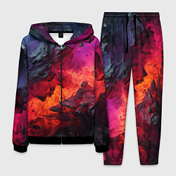 Мужской костюм Яркий абстрактный путь