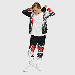 Костюм мужской Extreme geometry, цвет: 3D-белый — фото 2