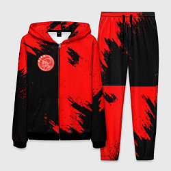 Мужской костюм Ajax sport color red