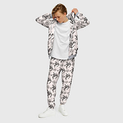 Костюм мужской Веточка цветочная, цвет: 3D-меланж — фото 2