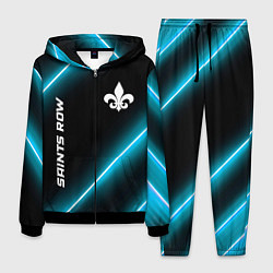 Костюм мужской Saints Row неоновые лампы, цвет: 3D-черный