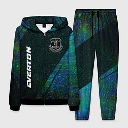 Костюм мужской Everton glitch blue, цвет: 3D-черный