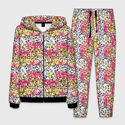 Мужской костюм Граффити с узорами