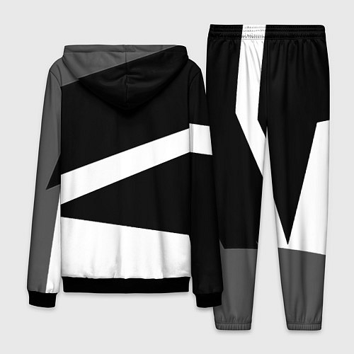 Мужской костюм PUBG online geometry / 3D-Черный – фото 2