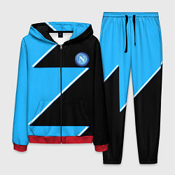 Костюм мужской Napoli fc geometry blue, цвет: 3D-красный