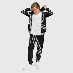 Костюм мужской Россия геометрия спорт, цвет: 3D-меланж — фото 2