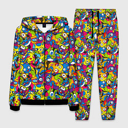 Мужской костюм Сумасшедшие креативные коты