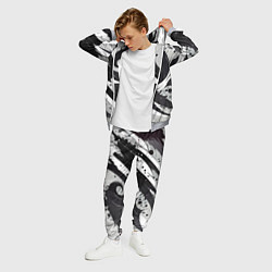 Костюм мужской Экспрессивная абстракция - нейроарт, цвет: 3D-меланж — фото 2