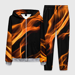 Мужской костюм Языки пламени текстура