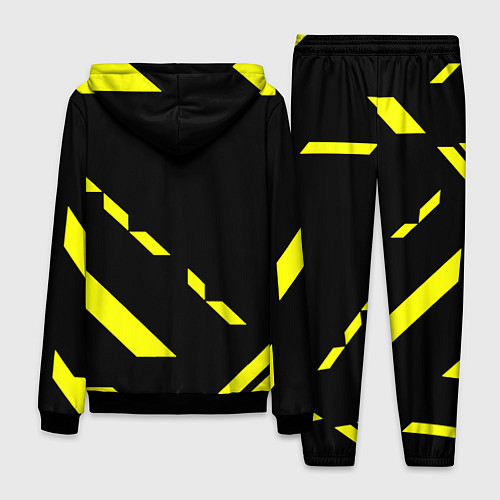 Мужской костюм Nirvana geometry yellow / 3D-Черный – фото 2