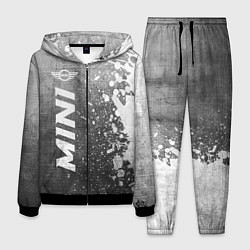 Костюм мужской Mini - grey gradient по-вертикали, цвет: 3D-черный