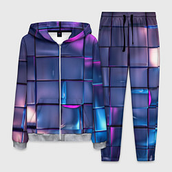 Мужской костюм Неоновые кубики