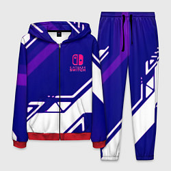 Костюм мужской Нинтендо геометрия киберспорт, цвет: 3D-красный