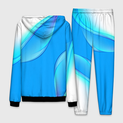 Мужской костюм BMW abstrac line steel / 3D-Черный – фото 2