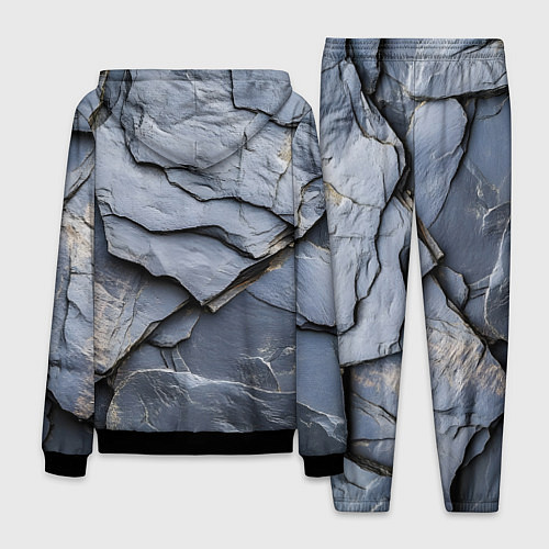 Мужской костюм Серая горная порода / 3D-Черный – фото 2