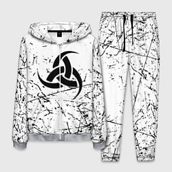 Костюм мужской Символика славянская текстура, цвет: 3D-меланж