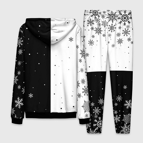 Мужской костюм Инь янь - змеи / 3D-Черный – фото 2