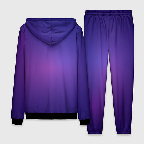 Мужской костюм Светящиеся неоновые линии и вспышка света / 3D-Черный – фото 2