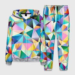 Мужской костюм Полигональная текстура