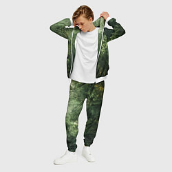 Костюм мужской Зеленый камуфляж с эффектом старины, цвет: 3D-белый — фото 2