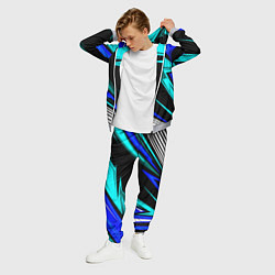 Костюм мужской Субару - синий спорт, цвет: 3D-меланж — фото 2