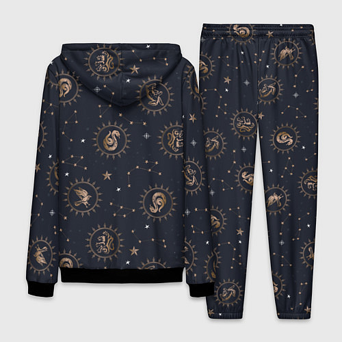 Мужской костюм Все факультеты Хогвартса / 3D-Черный – фото 2