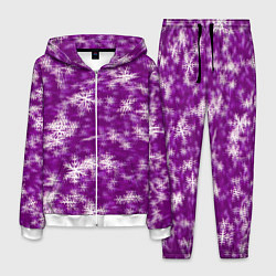Мужской костюм Снежинки глитч