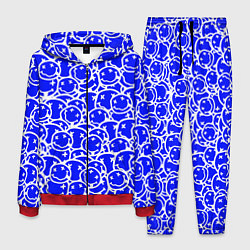 Костюм мужской Nirvana logo blue, цвет: 3D-красный
