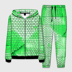 Мужской костюм Зелёные кирпичики