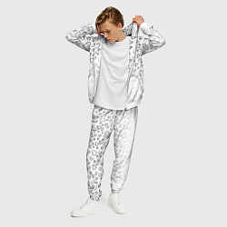 Костюм мужской Рисованные сердца, цвет: 3D-белый — фото 2