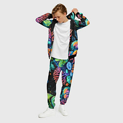 Костюм мужской Космический подводный мир, цвет: 3D-черный — фото 2