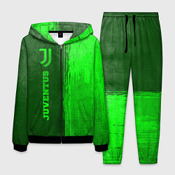 Костюм мужской Juventus - green gradient по-вертикали, цвет: 3D-черный