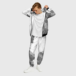 Костюм мужской ARC Raiders - white gradient по-вертикали, цвет: 3D-черный — фото 2