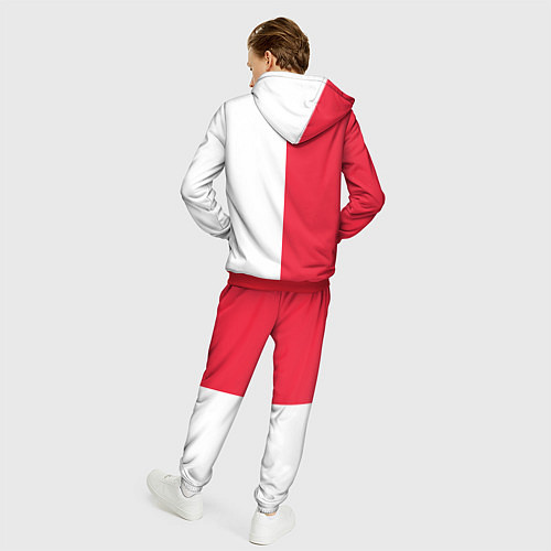 Мужской костюм 30 Seconds to Mars poster / 3D-Красный – фото 4