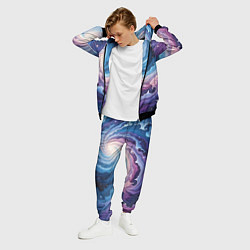 Костюм мужской Космическая волна, цвет: 3D-черный — фото 2