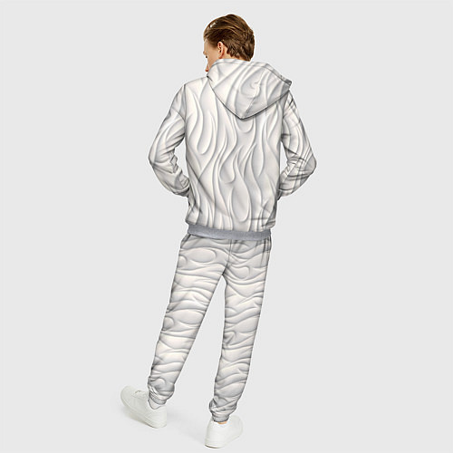 Мужской костюм Рельефный узор / 3D-Меланж – фото 4