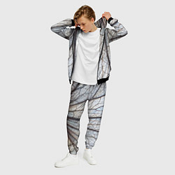 Костюм мужской Прожилки растения, цвет: 3D-черный — фото 2