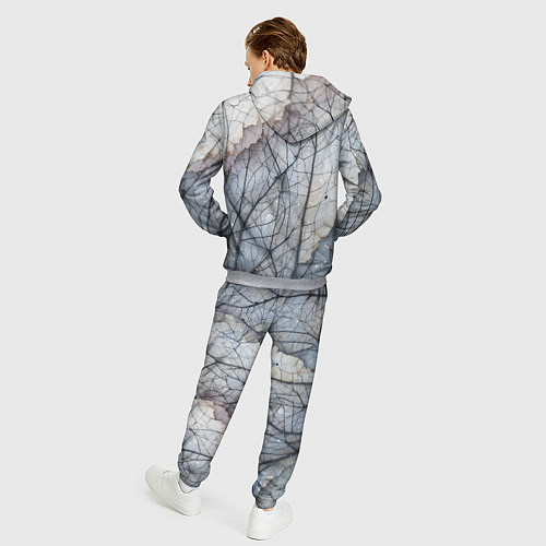 Мужской костюм Прожилки листьев / 3D-Меланж – фото 4