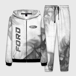 Костюм мужской Ford - white gradient вертикально, цвет: 3D-черный