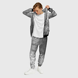 Костюм мужской Scorpions - grey gradient по-вертикали, цвет: 3D-черный — фото 2