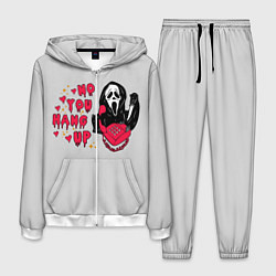 Костюм мужской Крик призрачный разговор, цвет: 3D-белый