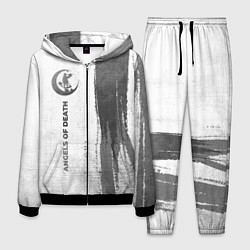 Костюм мужской Angels of Death - white gradient по-вертикали, цвет: 3D-черный