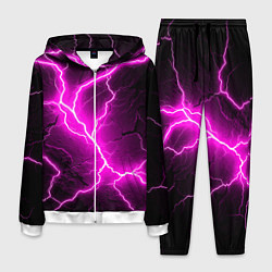 Мужской костюм The color is pink and black
