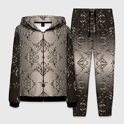 Костюм мужской Узоры с градиентом, цвет: 3D-черный