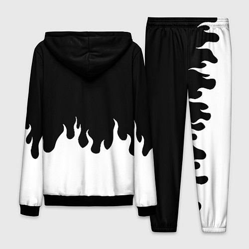 Мужской костюм Monster energy red logo / 3D-Черный – фото 2