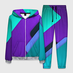 Костюм мужской Multicoloured, цвет: 3D-меланж